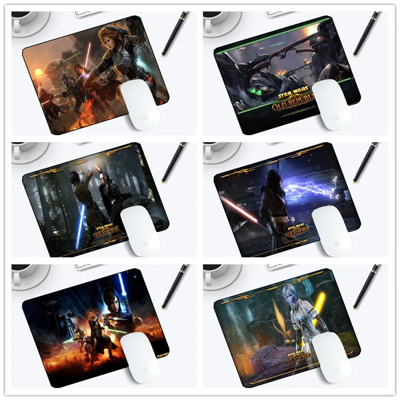 

3D movie laptop non-slip mouse pad mouse pad optical laser mouse waterproof table mat 22cm*18cm
