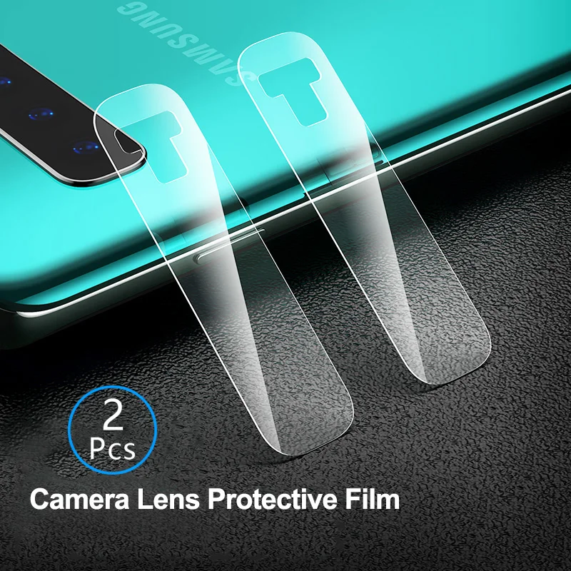 2 шт. пленка для камеры samsung s8 s9 s10 plus s10e s note 8 9 10 Закаленное стекло Защитная