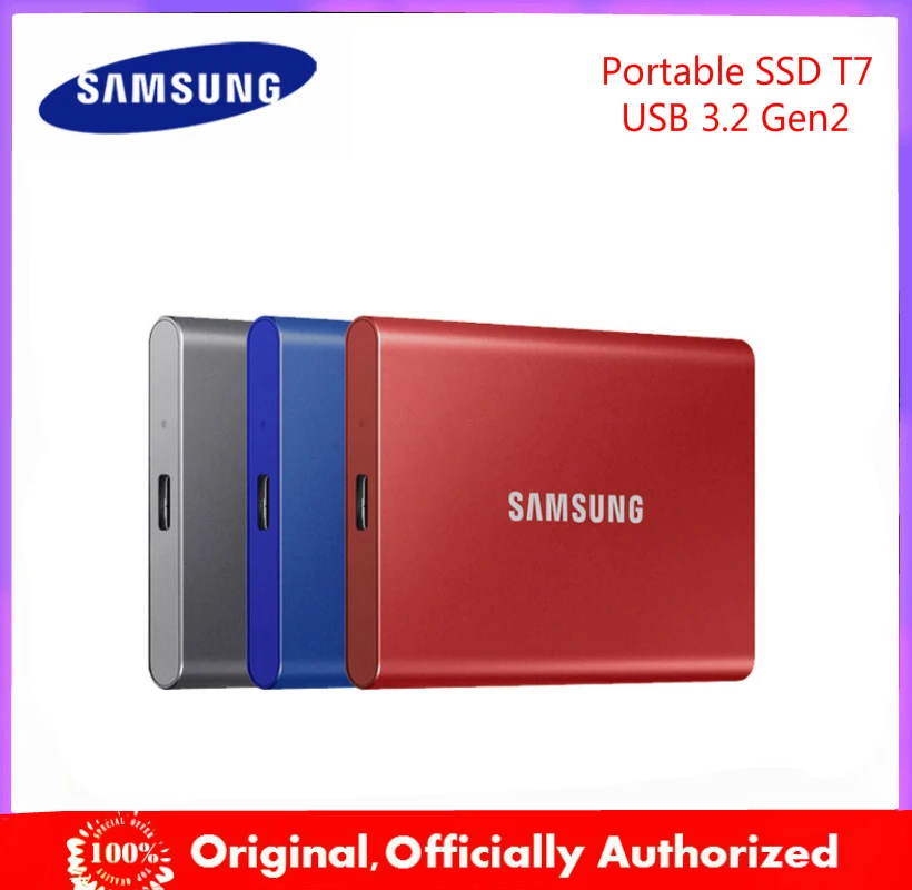    samsung T7,  SSD- 2  1 , 500 ,  C, USB 3, 2, Gen2,   