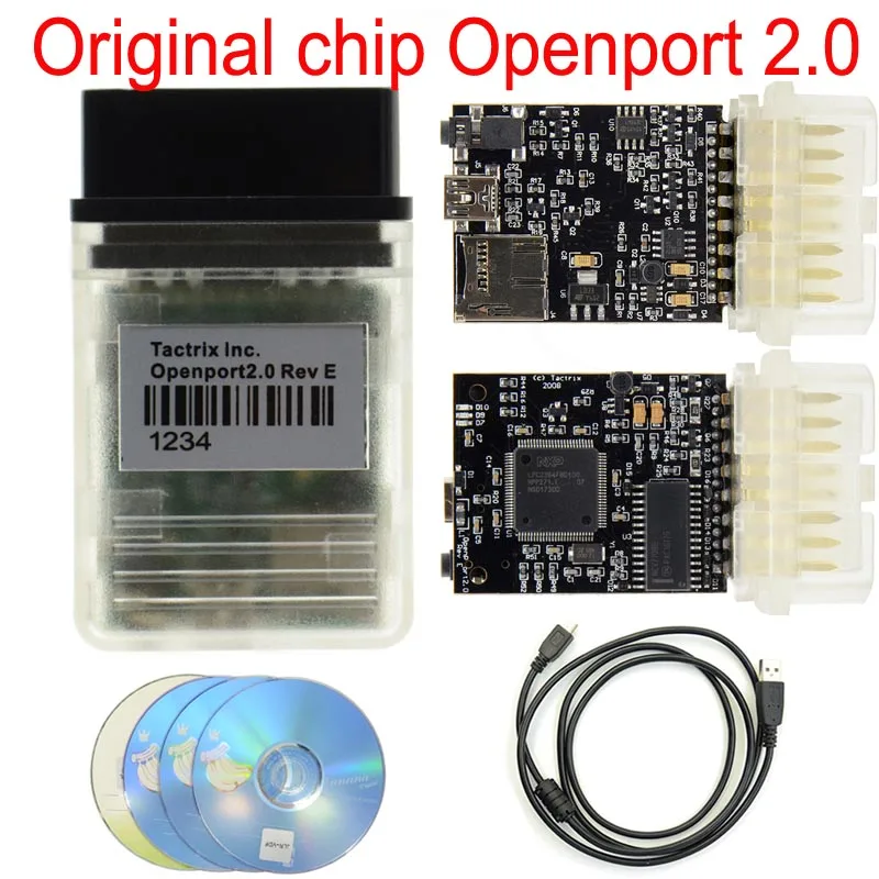 Новый интерфейс Tactrix Openport 2 0 ECU для настройки флэш чипа Openport2.0 Диагностика чип