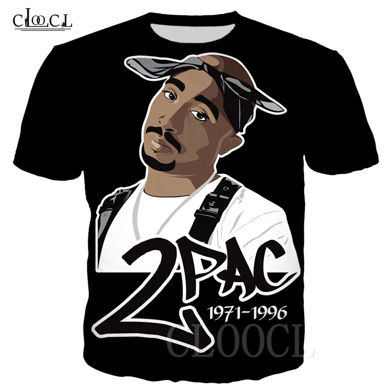 2Pac Tupac модная футболка для мужчин и женщин 3D Печатный рок раппер Тупак Амару Шакур
