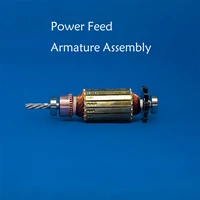 power feed armature assembly alsgs al 310s alb 310 al 410 table feeder accessories speed motor rotor milling machine parts