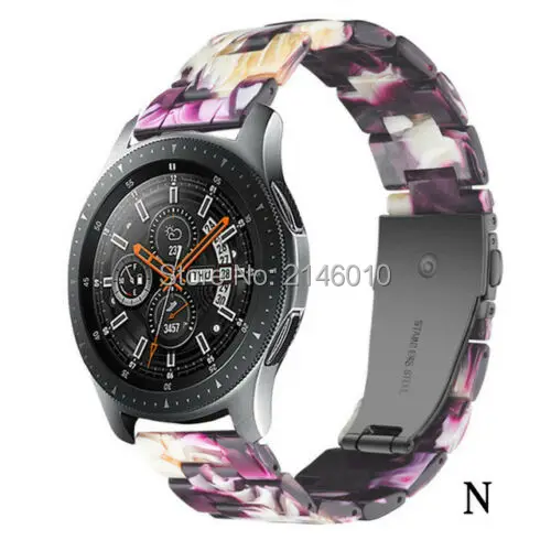 Быстросъемный резиновый ремешок для часов для samsung Galaxy Watch S3/S2 Galaxy 42 мм/46 мм/gear S3/S2/Active Ticwatch 2/E