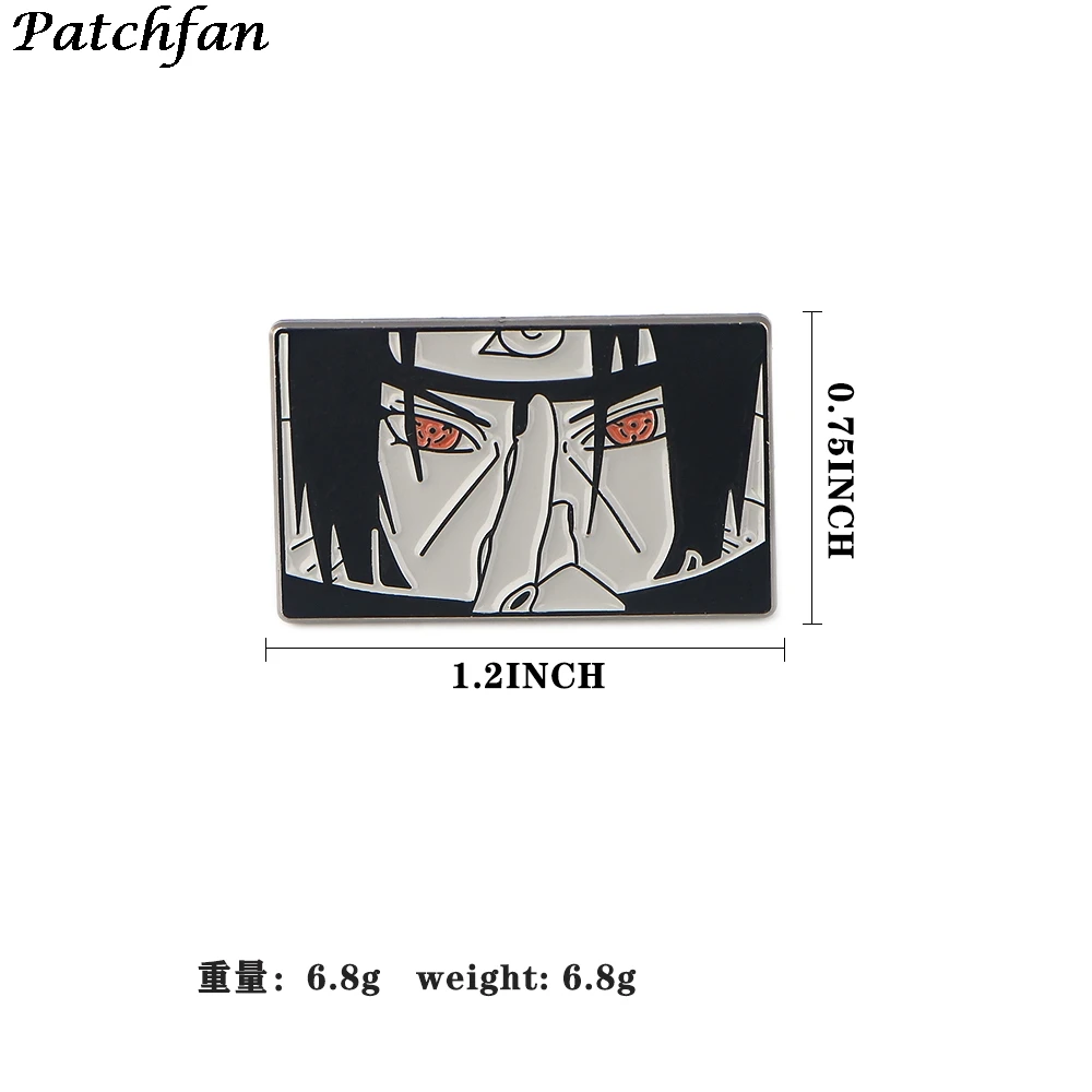 

AD070 Patchfan Enamel Pins Anime Brooches Lapel Pin Shirt Bag Funny Badge Jewelry Gift Fans Friends
