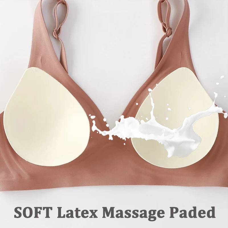 

Sexy Seamless Bra Wire Free Brassieres Soft Intimate WomenUnderwear Female Intimates Womens Lingerie Underwear &amp