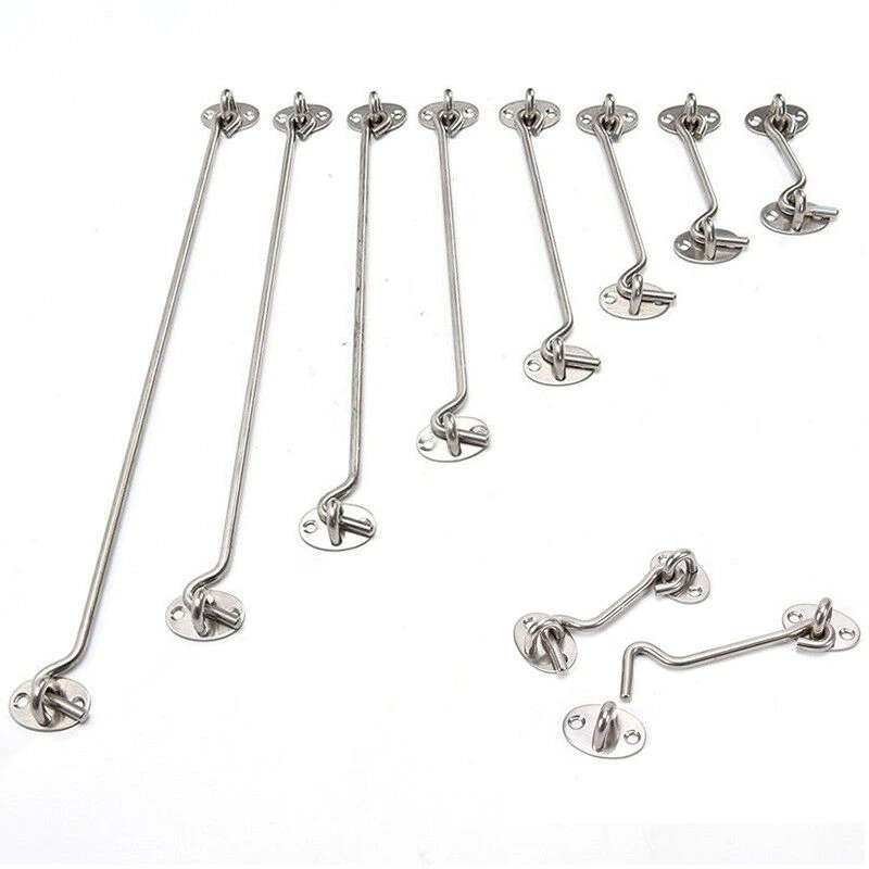 Крючок для кабины из нержавеющей стали и защелка глаз замок навеса дверной