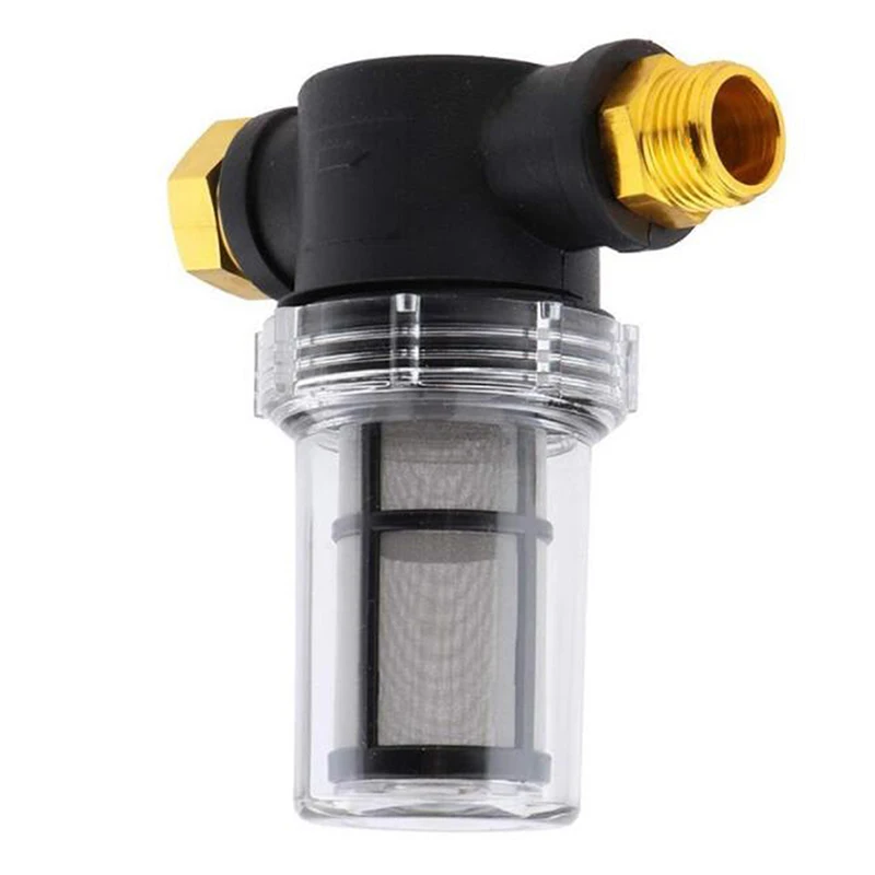 

Сетчатый садовый шланг, фильтр для моек высокого давления, входной фильтр насоса 3/4 дюйма, соединитель для шланга, садовые аксессуары