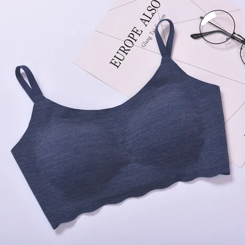 Женский бесшовный спортивный бюстгальтер для бега ударопрочный собранный