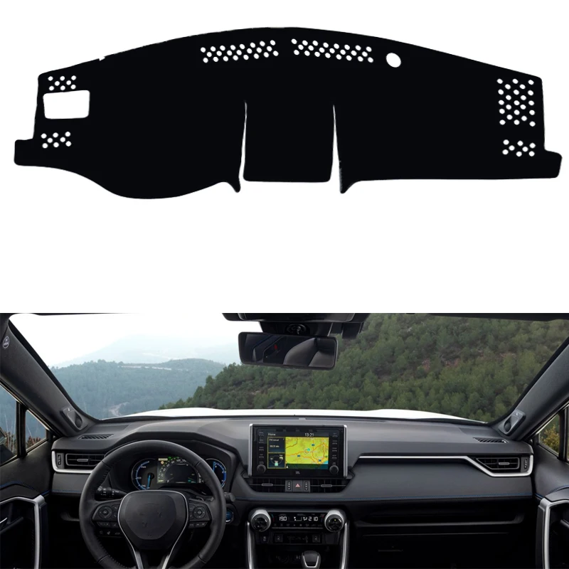 

Для Toyota Rav4 XA50 2019 2020 RAV 4 XA 50, правая и левая рука, чехлы на приборную панель, коврик, подушка, коврики, аксессуары