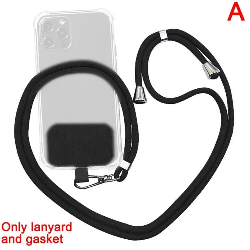 Universal Crossbody Patch Phone Lanyards Mobile Strap Lanyard Nylon Soft Rope Cell Hanging Cord Accessories | Мобильные телефоны и
