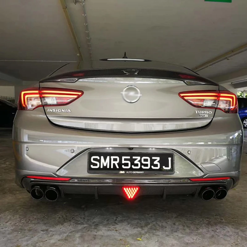 Спортивный качественный волоконный задний спойлер для багажника Buick Regal GS 2017