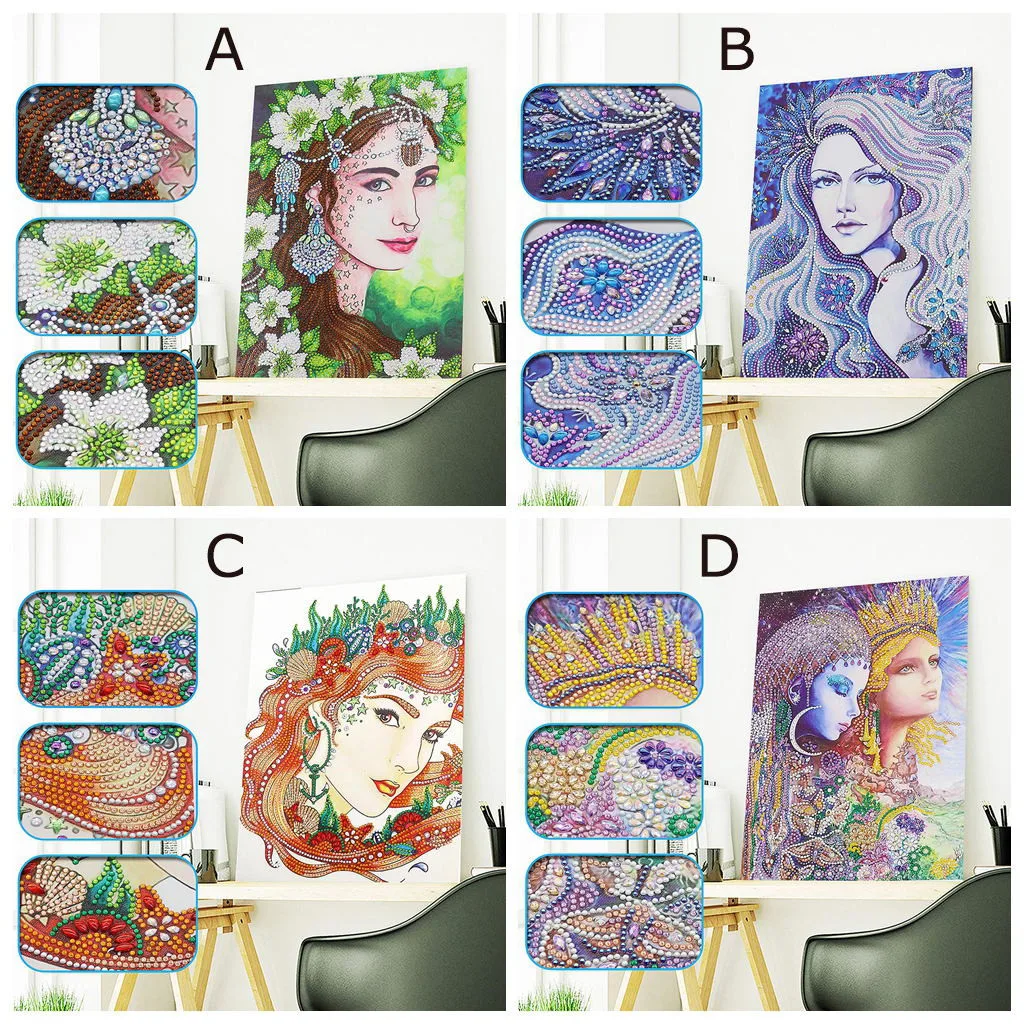 Специальная круглая кристаллическая дрель 5D DIY Алмазная картина вышивка значок