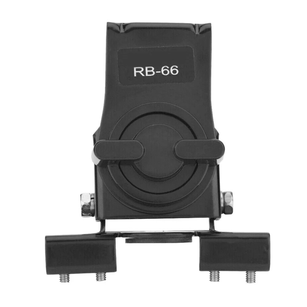

66 Durable Radio Antenna Mount Portable Easy Install Mini Walkie Talkie Car Mobile Stainless Steel Clip Bracket Holder Base