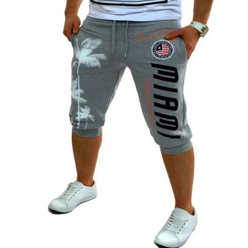 2017 импортные товары мужские шорты с цифровой печатью кокосовый узор