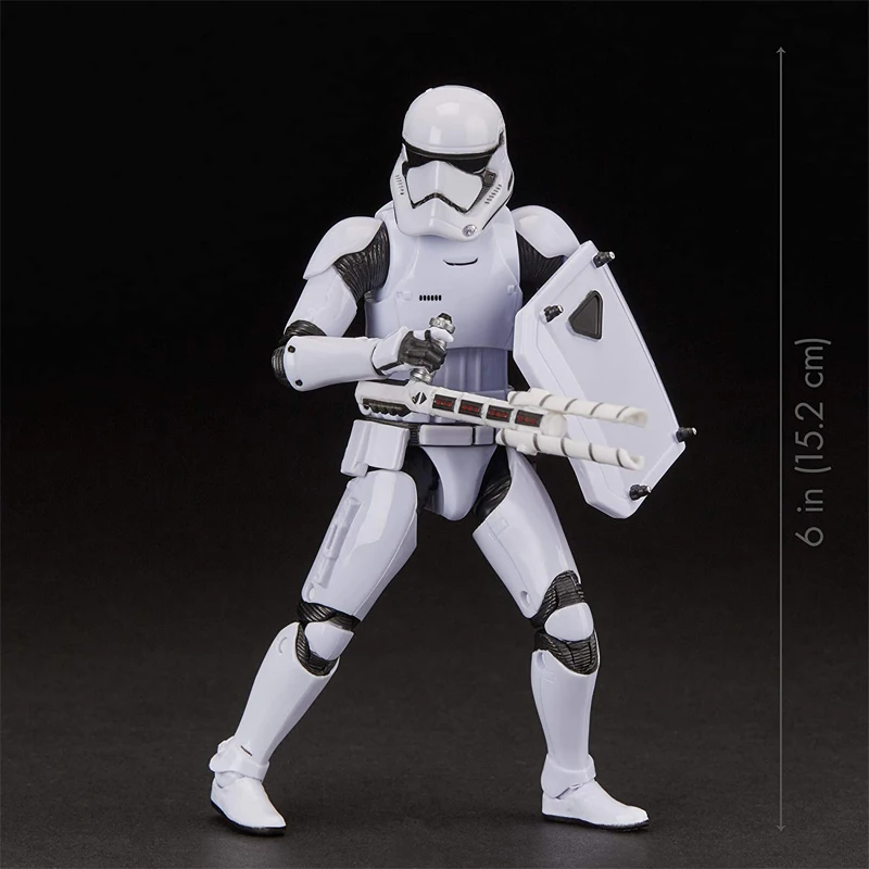 

Hasbro Star Wars The Black Series First Order Stormtrooper Toy 6-Inch Scale The Last Jedi Collectible Action Figure Gift Model