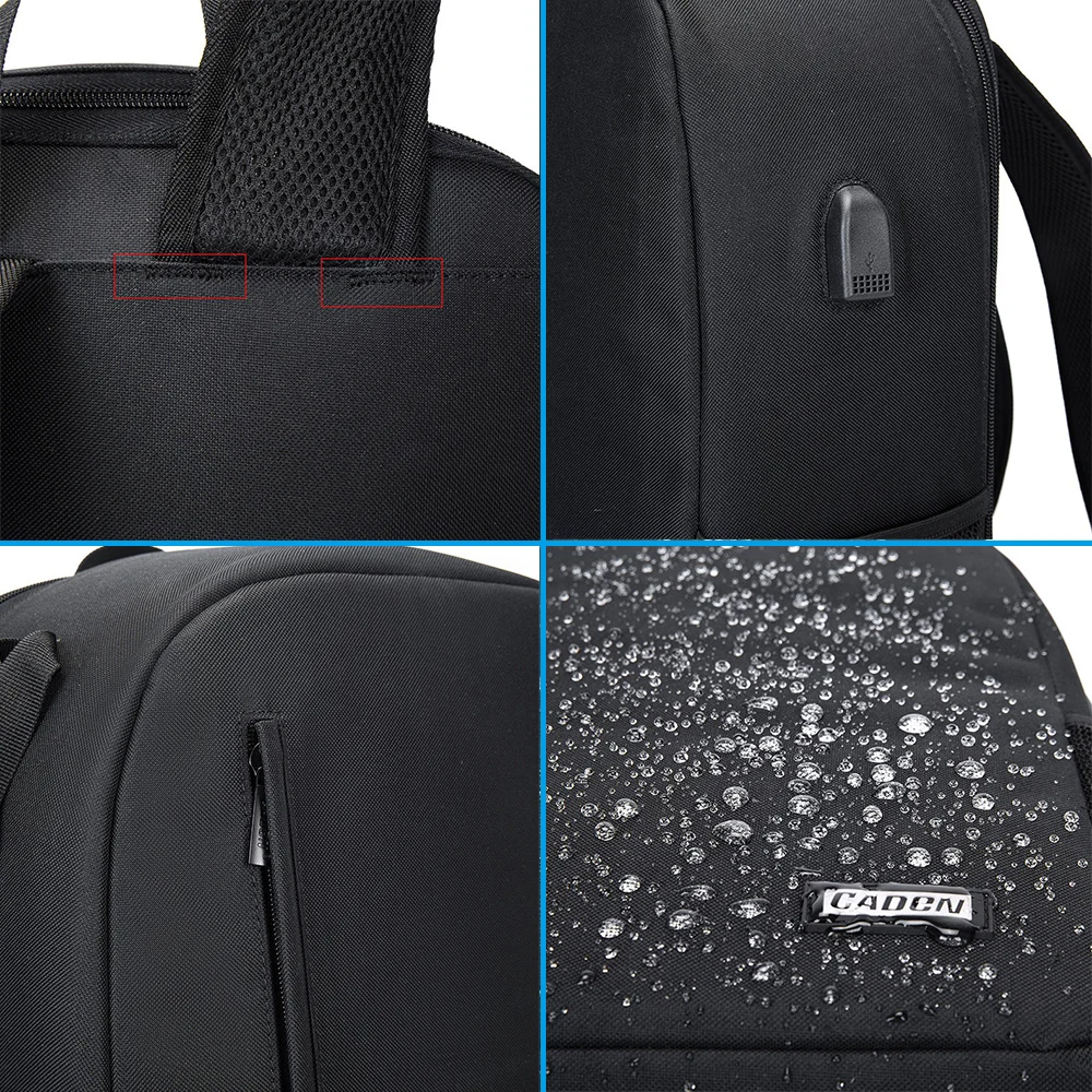 dslr camera backpack large capacity shockproof bags for nikon canon sony slr lens tripod pack girl boy outdoor travel laptop bag free global shipping