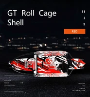 gt roll cage with body shells for hpi 5b baja gt upgrade parts rc car spare part high quality metal red color