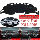 Противоскользящий коврик для Nissan X-Trail T32 2014  2018, накладка на приборную панель, солнцезащитный козырек, аксессуары 2015 2016 2017 X Trail XTrail