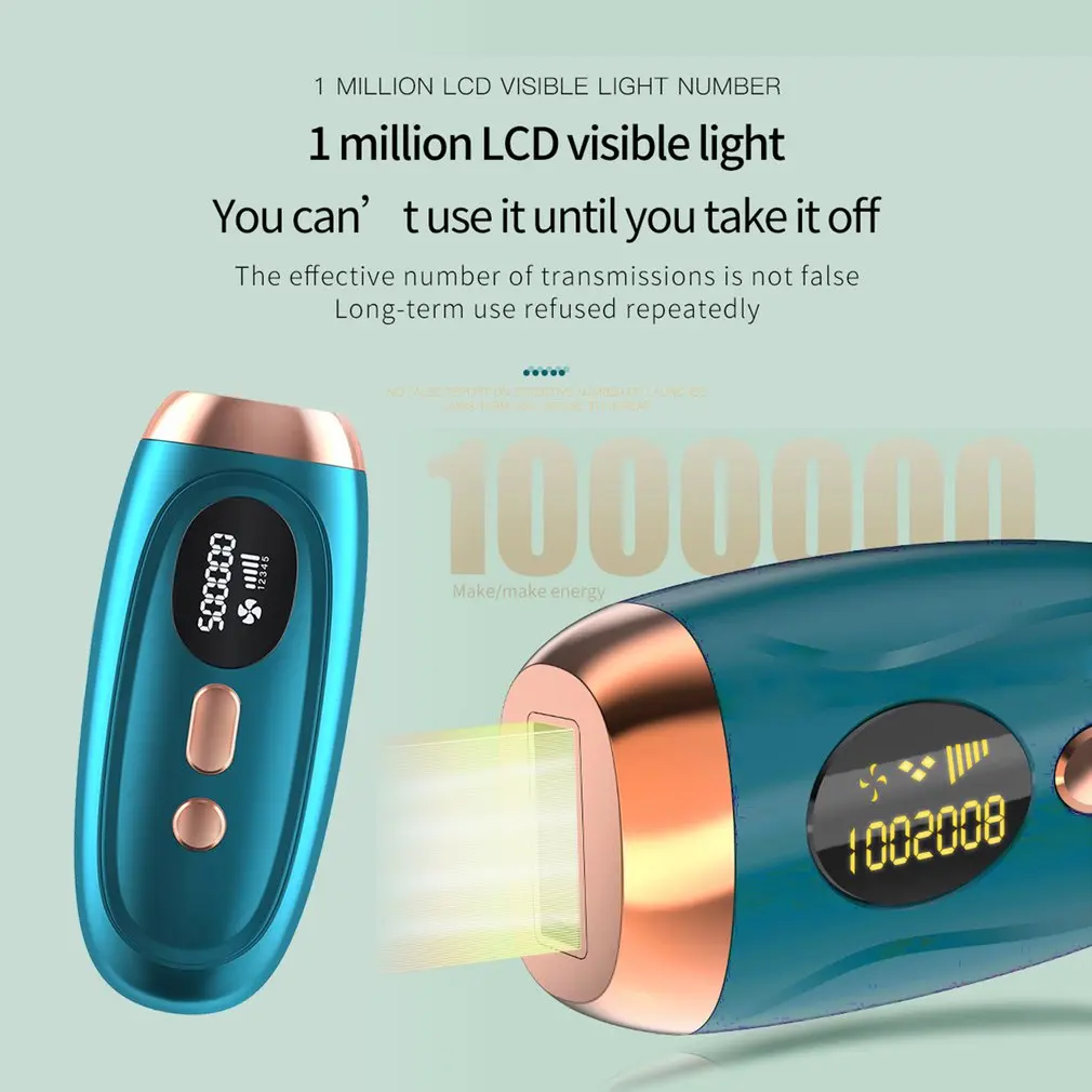 

IPL Hair Removal Permanent Painless Laser Hair Remover Device For Women Man Upgrade To 999999 Flashes For Facial Legs Body