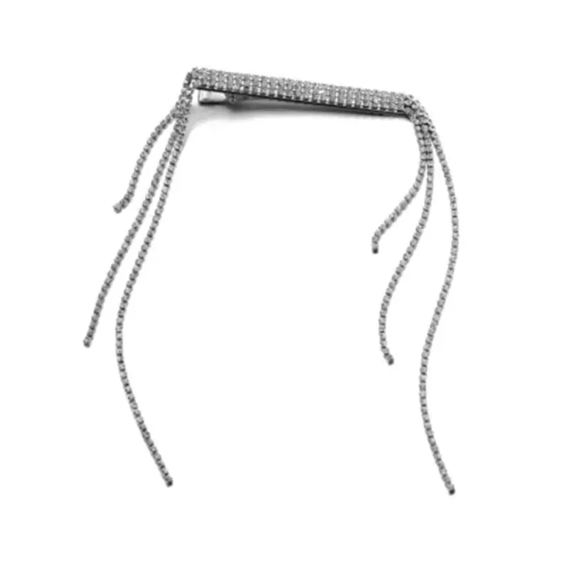 Длинные хрустальные заколки для волос с кисточкой аксессуары Элегантные Заколки