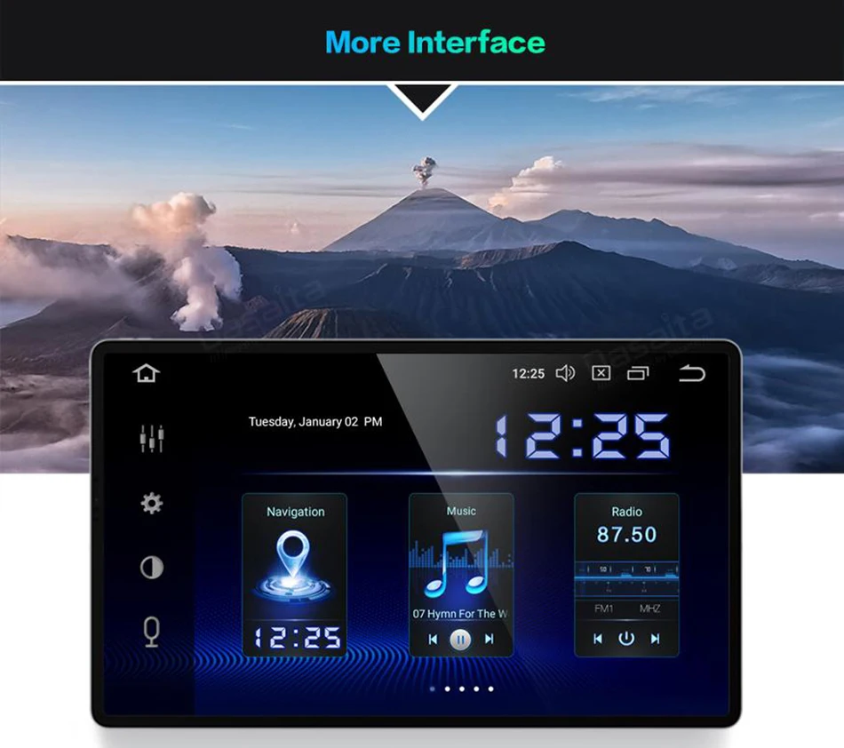 10.2" IPS screen Android 9.0 Car Multimedia for Toyota RAV4 Radio Vehicle TDA7850 GPS Bluetooth HDMI Car Stereo MAX6