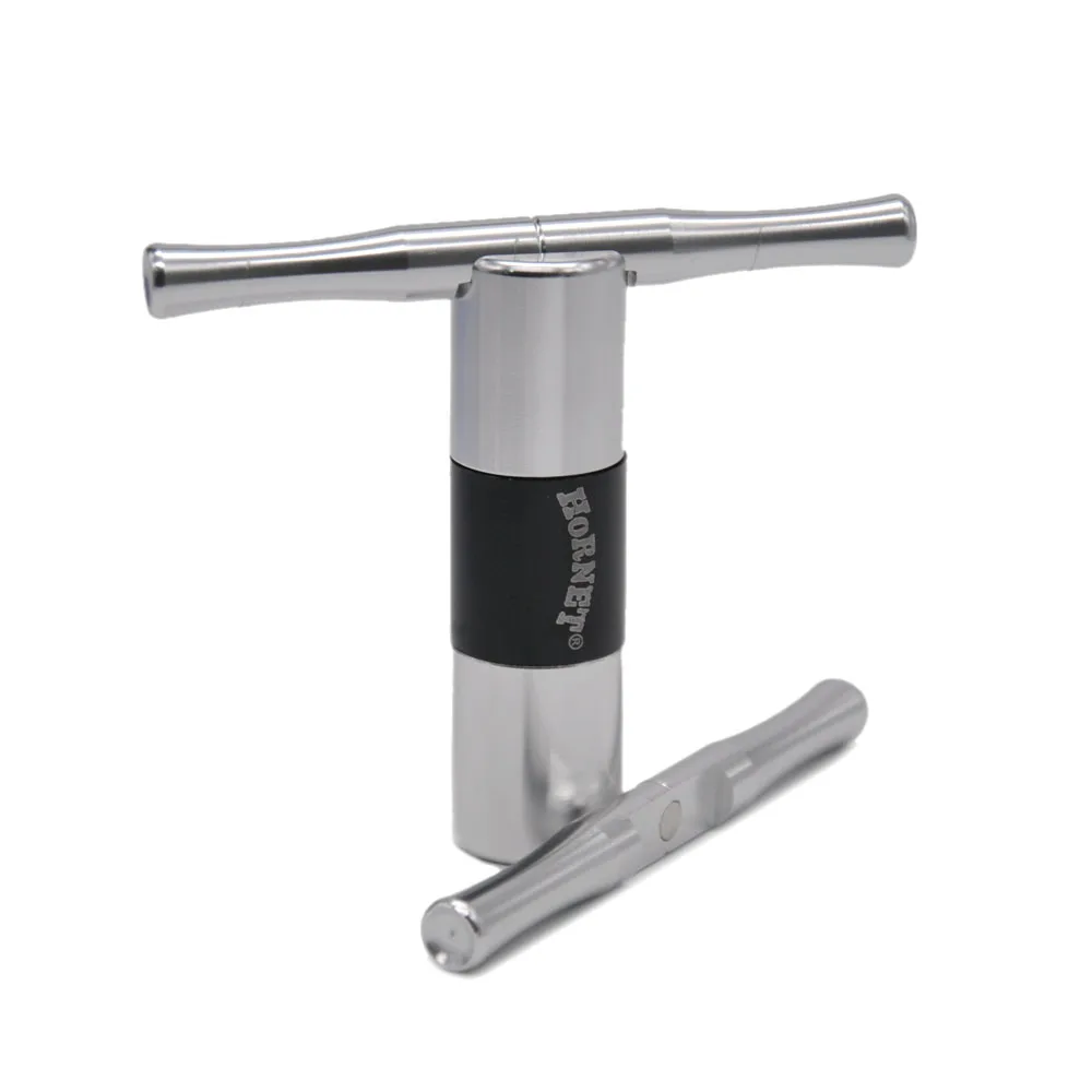 Алюминиевый измельчитель для трав HORNET серебристого цвета специй и курения | Дом