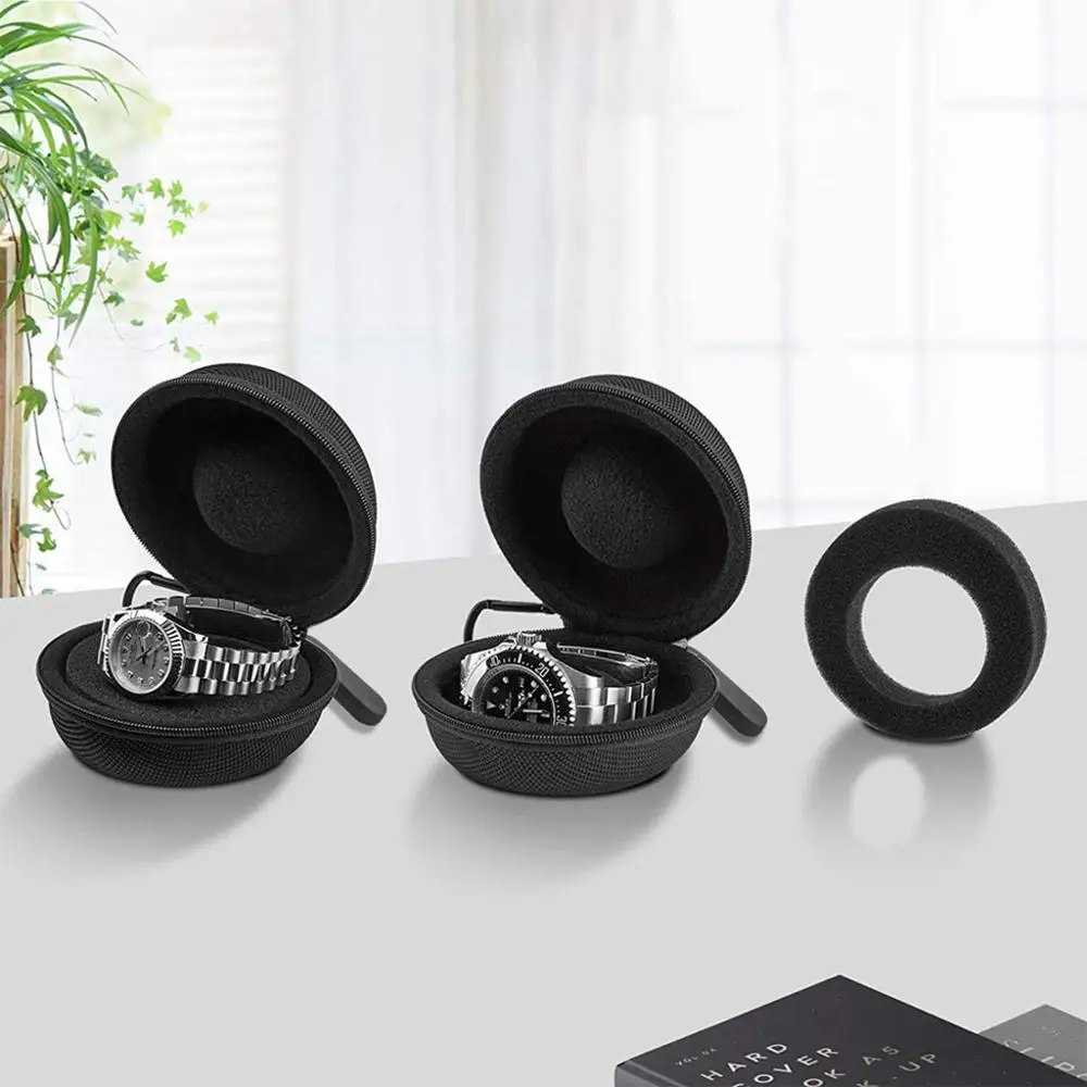 Черные часы коробка для хранения защита от ударов при падении противоударный