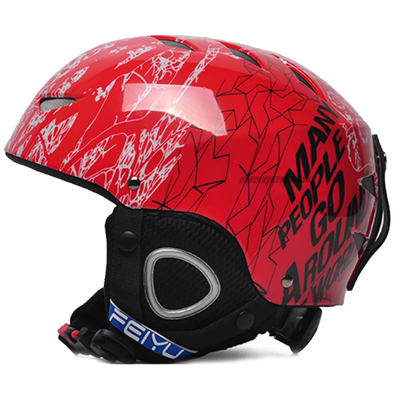 

Уличные лыжные шлемы цельно формованные защитные шлемы для сноуборда и катания на лыжах детские защитные мотоциклетные снежные шлемы для с...