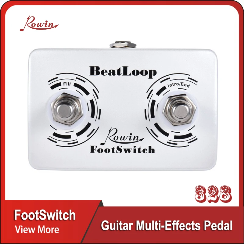 

Rowin двойная фотомагнитная педаль для барабанной машины 2 кнопочный усилитель с стереокабелем