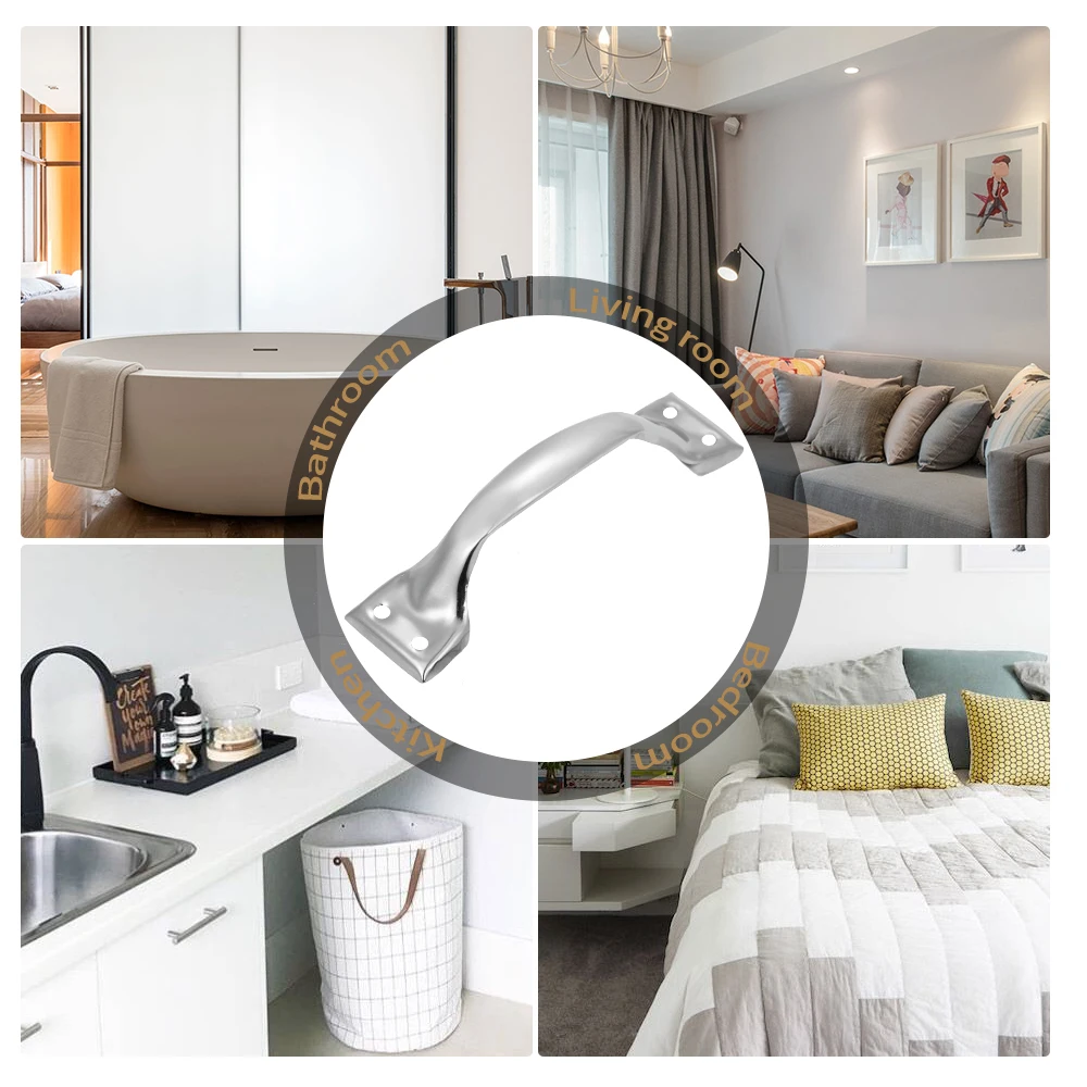 Дверная ручка ручки для кухонного шкафа 90/ 105/ 128 мм расстояние отверстия