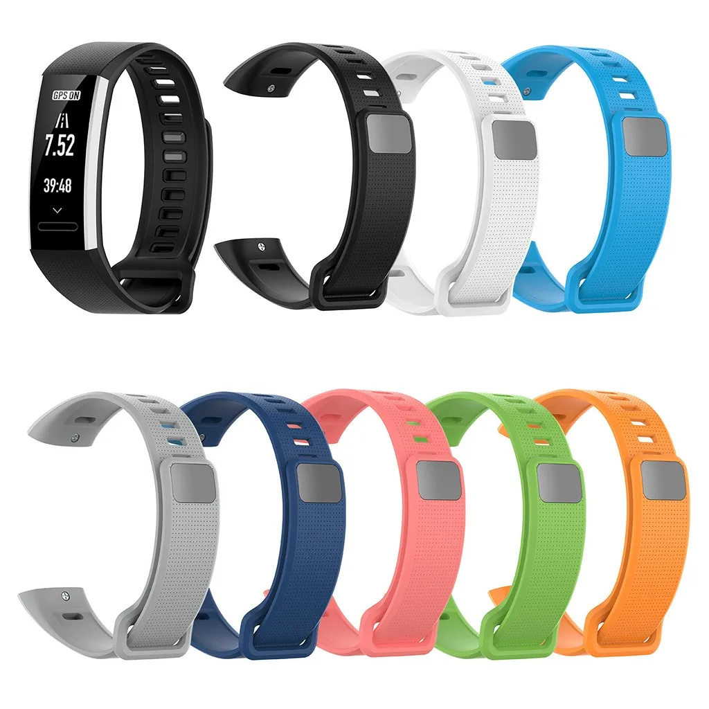 Силиконовый сменный ремешок на запястье для Huawei Band 2/Band 2 pro Смарт часы модный