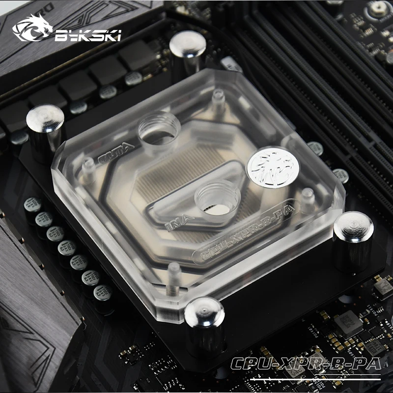 Bykski cpu водоблок для AMD Ryzen3/5/7/ThreadRipper AM4 AM3 AM3+ AM2 AM2+ FM2 FM2+ FM1, cpu-XPR-B-PA