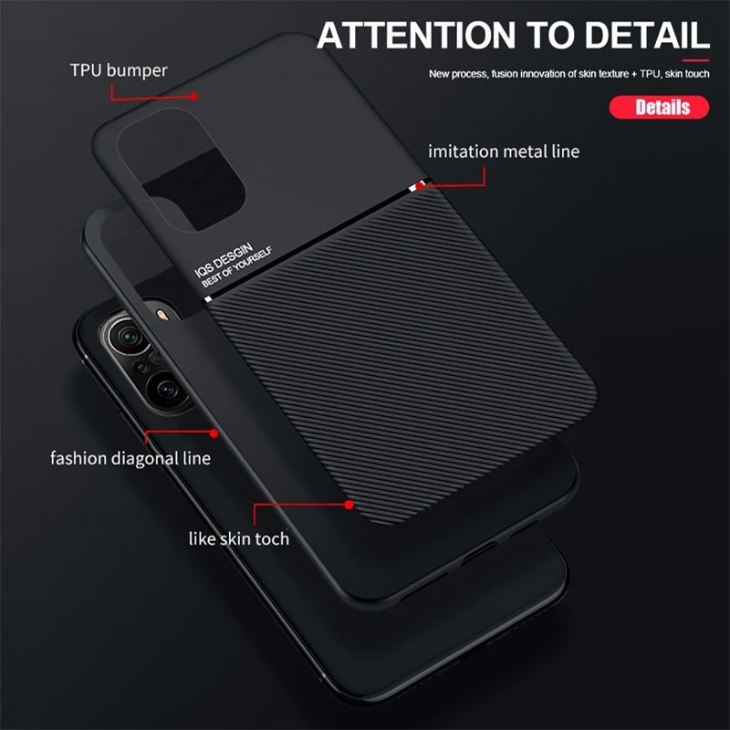 little f3 case leather textuea car magnetic holder phone cover for foco poxo poko pocco poco f3 f 3 pocof3 5g shockproof coque free global shipping