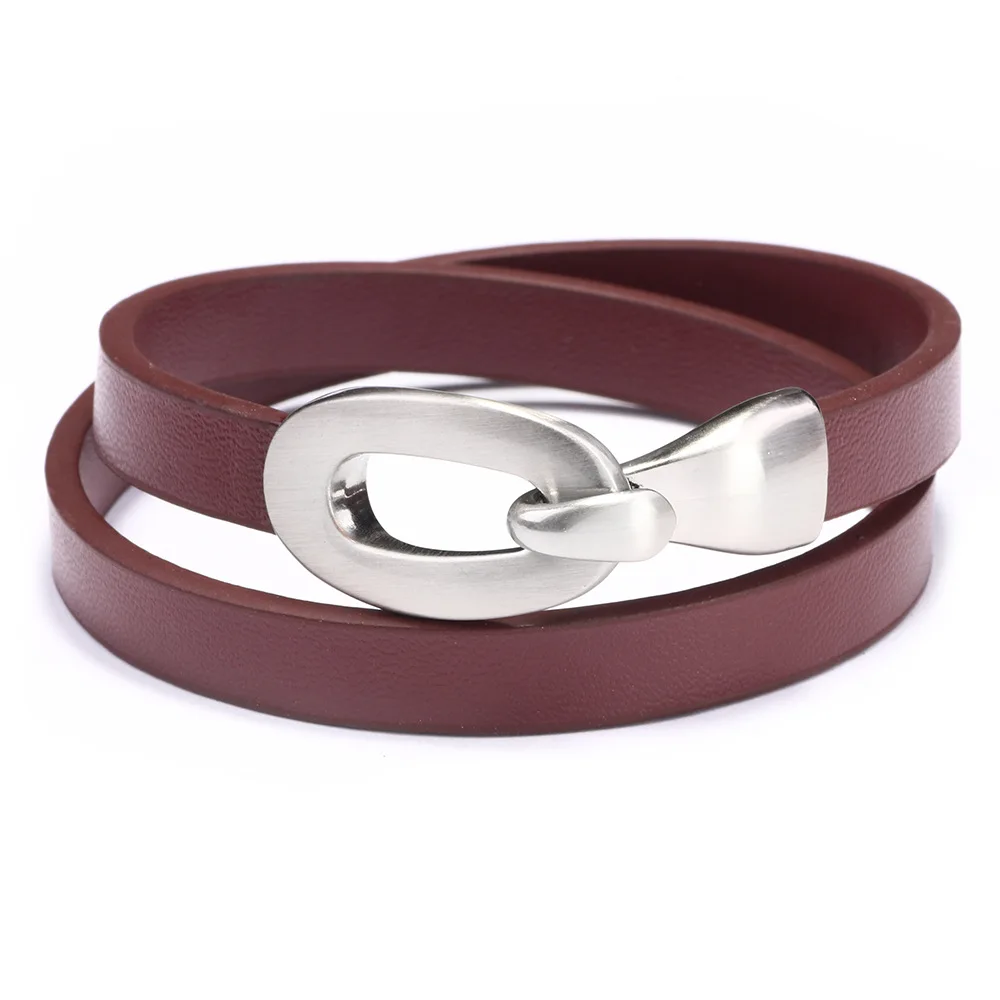 Модные браслеты для женщин участников бохо винтажный кожаный браслет