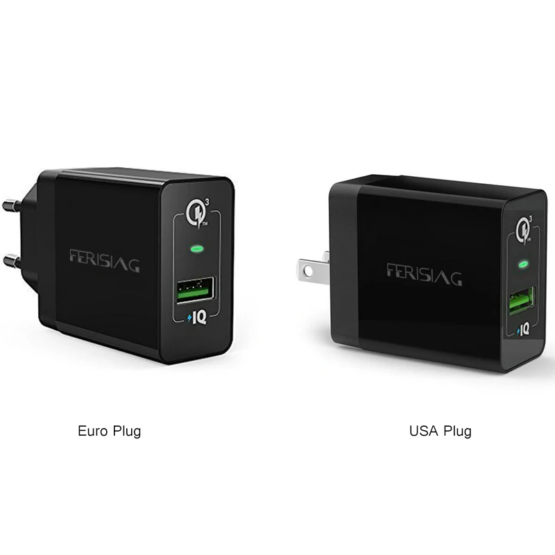 Зарядное устройство FERISING телефон зарядное док-станция Qualcomm Quick Charge 3 0 18 Вт быстрый