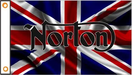 

90x150 см 120x180cm Norton Motorcycle флаг