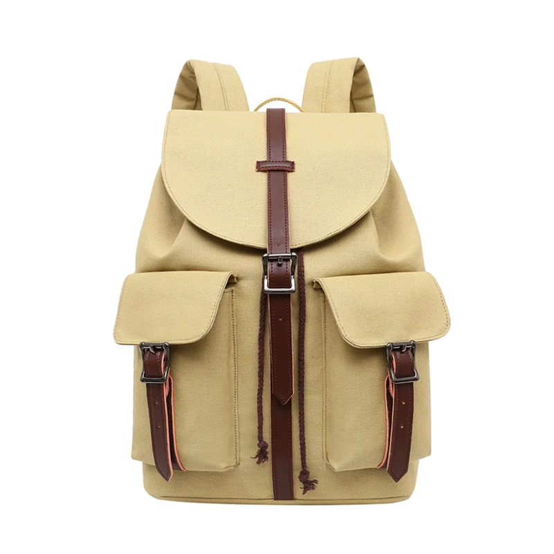 

Winter 2021 New Women Backpack Canvas Bagpack Large Mochilas Fashion Schoolbag For Teenagers Girls Travel Bag Weekend Shopping