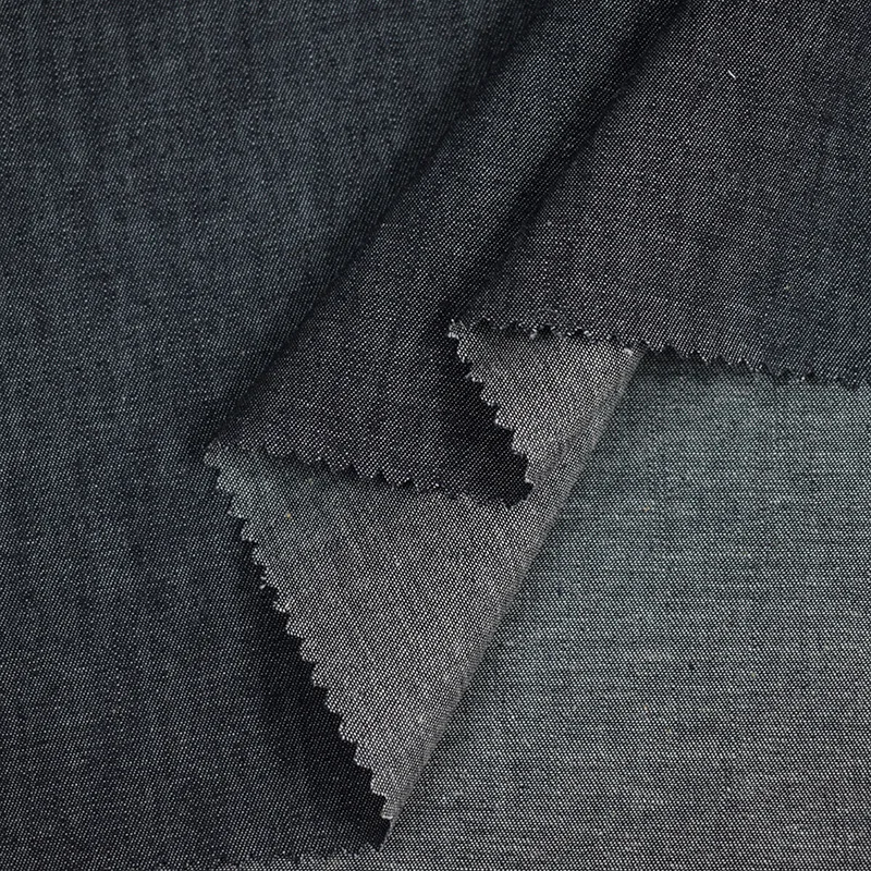 

Factory wholesale denim fabric jeans washed twill woven 100% cotton 32S