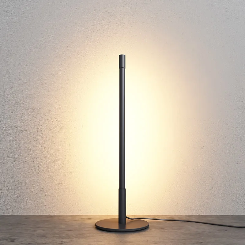 Минималистичная креативная Настольная лампа с линиями Современная