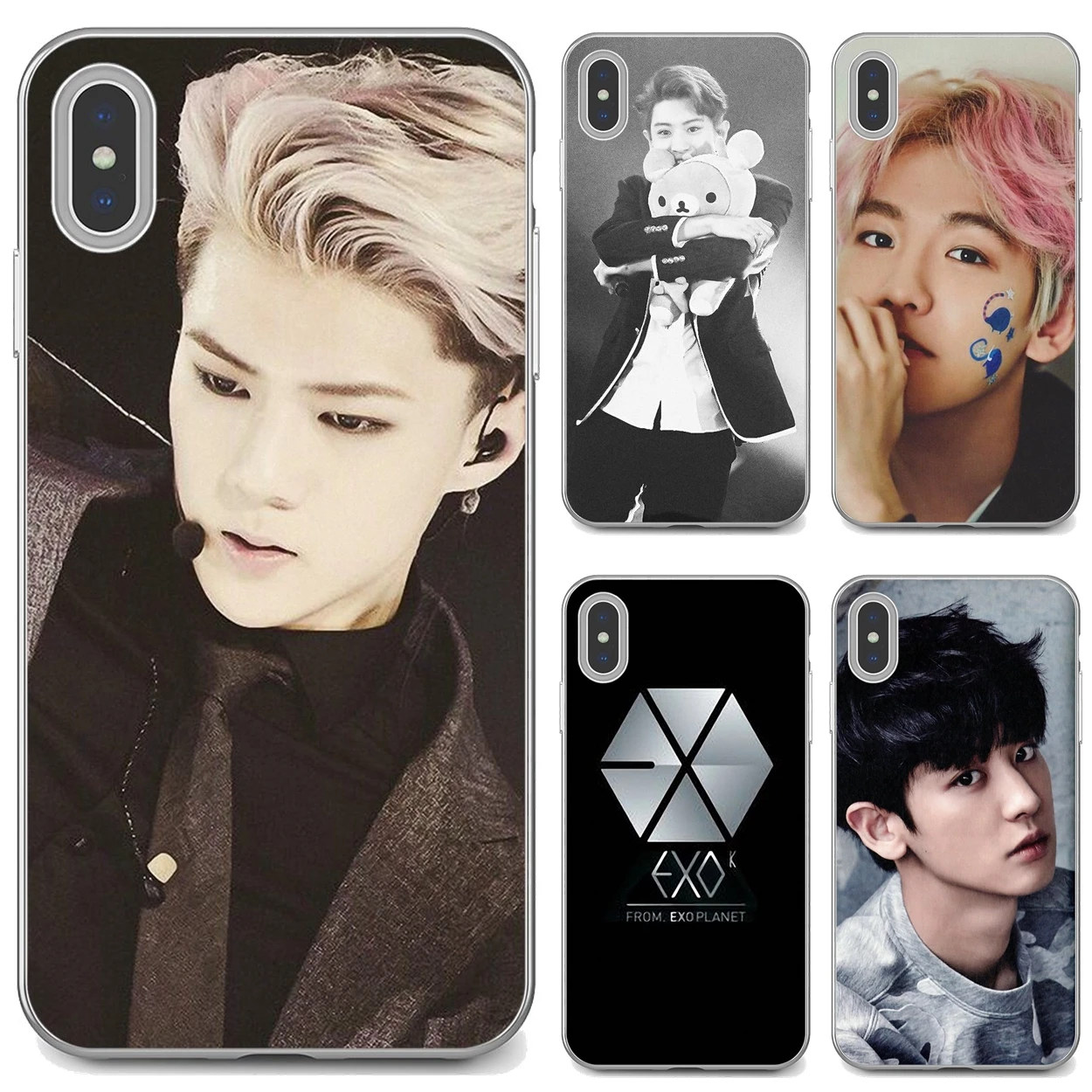 EXO S Южной Кореи D группа логотип xiumin для iPhone 10 11 12 мини видеокамера регистратор с