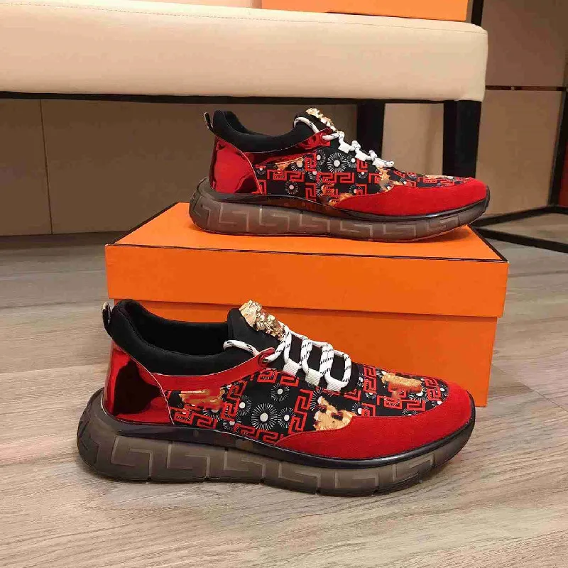 

Мужские роскошные кроссовки, оригинальные высококачественные новые Нескользящие кожаные кроссовки для мужчин, дизайнерская Баскетбольна...