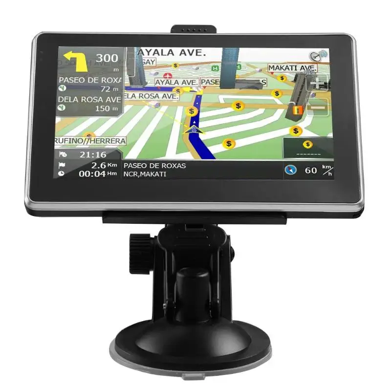 Портативный спутниковый навигатор 5 дюймовый автомобильный GPS для грузовика 8G