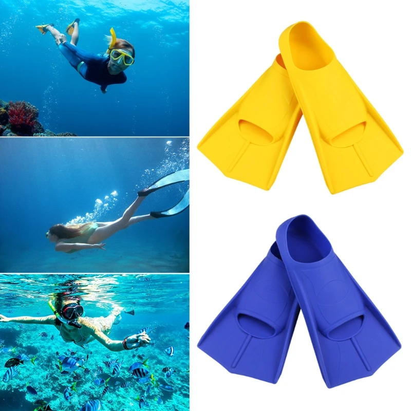 

Silicone Professional Scuba Diving Fins Snorkel Swimming Training Fins for Adults Kids Men Women