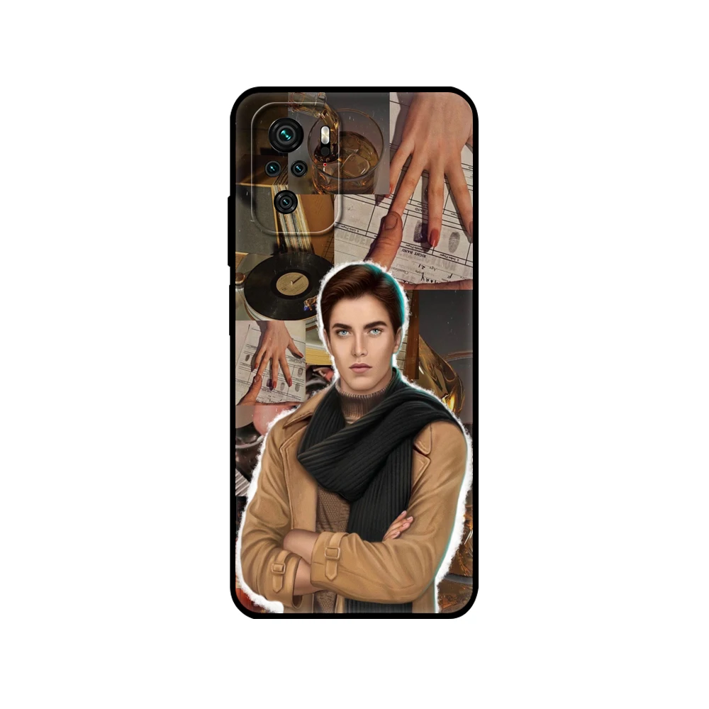 Черный чехол из ТПУ для Xiaomi Redmi 9T Note 10 Pro с романтической клубной игрой