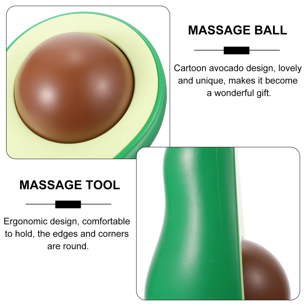 

1Pc Avocado Shaped Tool Body Massager Body Care Massager