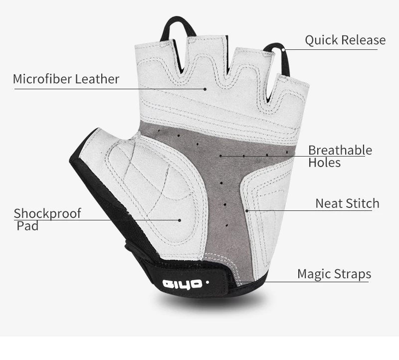 Мужские и женские спортивные перчатки с полупальцами для MTB, шоссейного велосипеда, велоспорта, гонок, велосипеда, рыбалки, бега, велосипеда, Guantes Ciclismo
