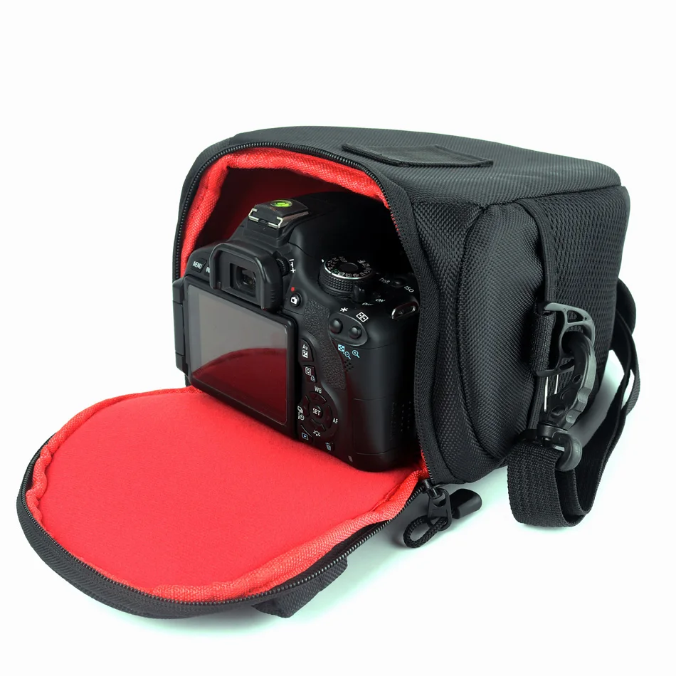 dslr camera bag photo case for nikon d3100 d90 d750 d80 d3200 d3300 d3400 p900 b700 camera backpack nikon bag lens pouch free global shipping