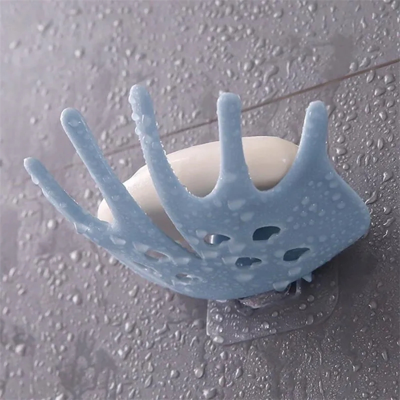 Мыльница коробочка для ванной комнаты мыльница органайзер настенный стеллаж