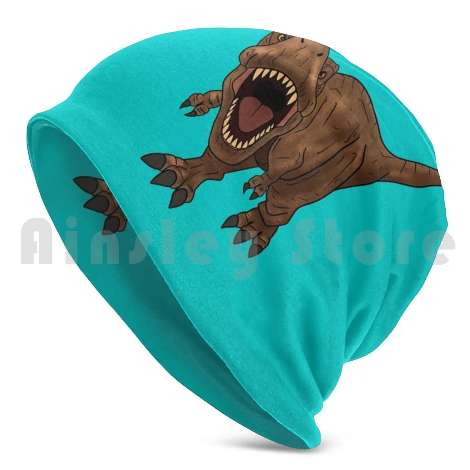 Вязаная Шапка-бини в стиле хип-хоп