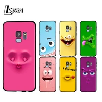 silicone cover 3d funny face for samsung galaxy a9 a8 a7 a6 a6s a8s plus a5 a3 star 2018 2017 2016 phone case